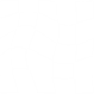 Warped checkered grid